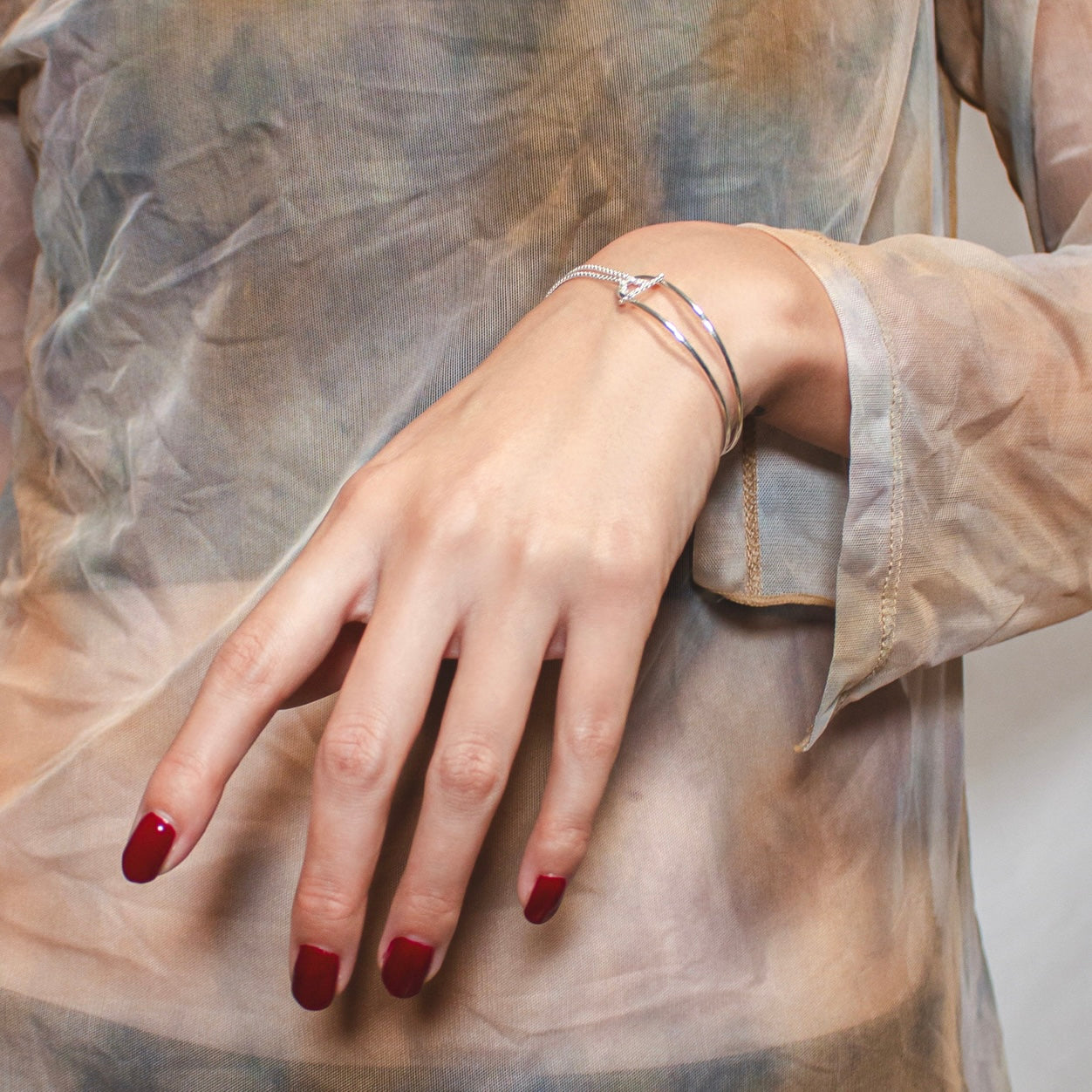 925Asymmetrical Bracelet