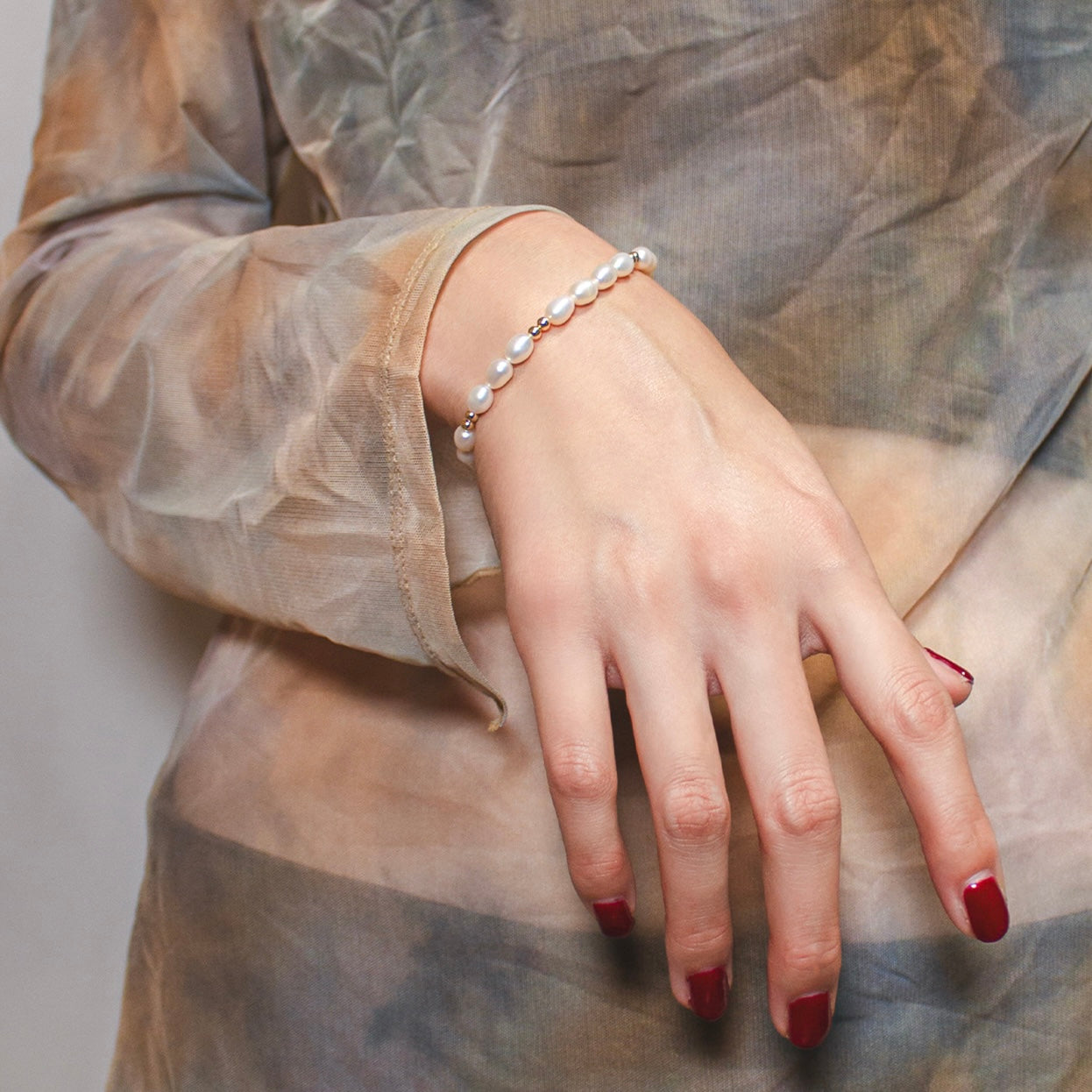 925Pearl Bracelet